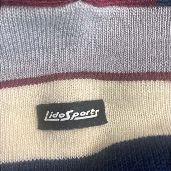 Vintage Mens Lido Sports Wool Sweater Small - Picture 4 of 7